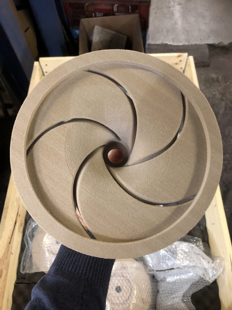 Sand Printed Impeller Core